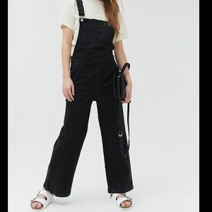 Levi’s Black Flare Overalls Size 28